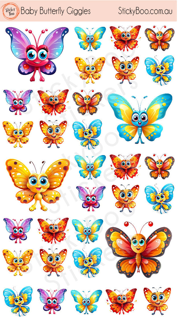 Baby Butterfly Giggles