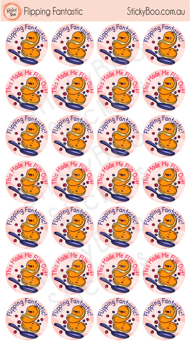 Flipping Fantastic  |  Merit Stickers