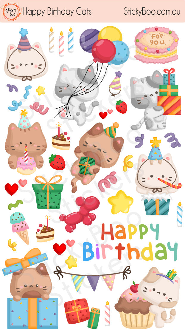 Happy Birthday Cats