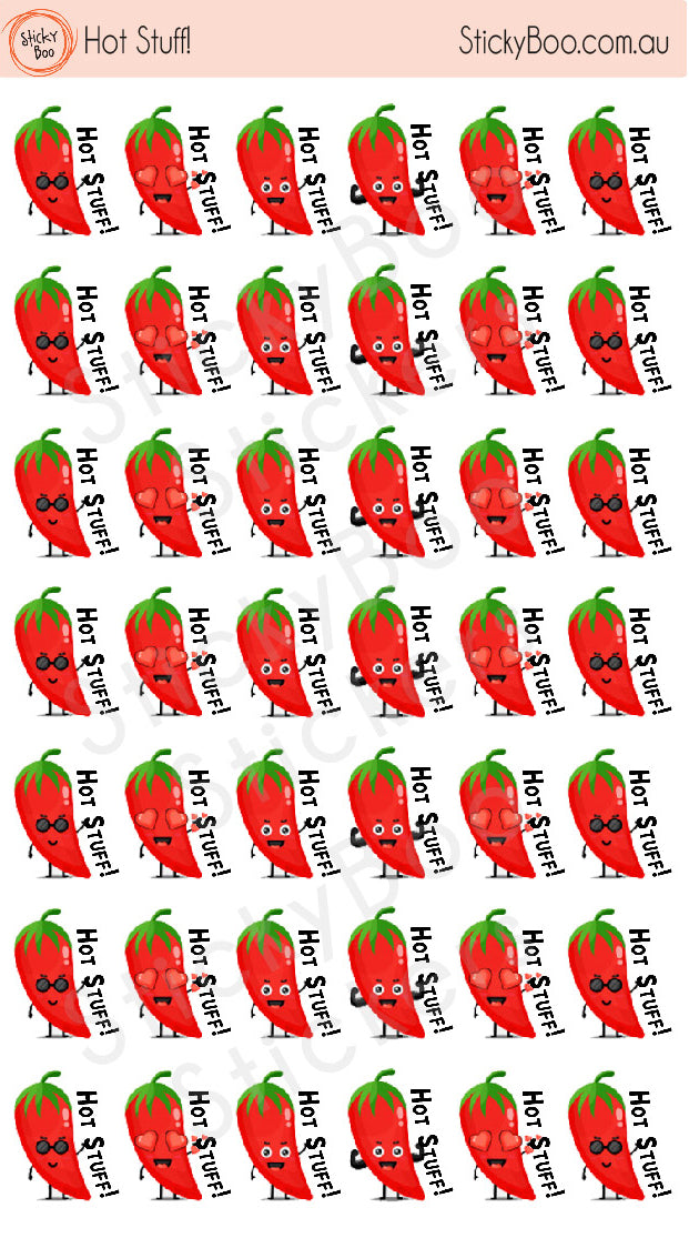 Hot Stuff!  |  Merit Stickers