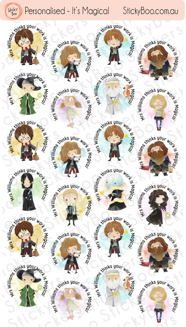 Personalised Teacher Stickers