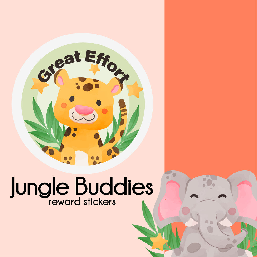 Jungle Buddies  |  Merit Stickers