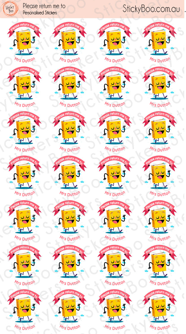 Personalised Teacher Stickers