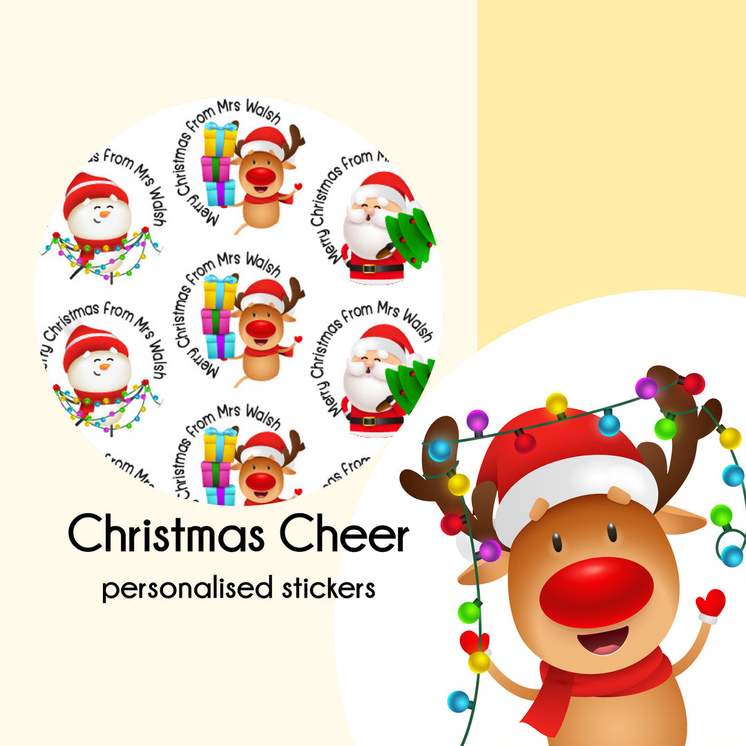 Christmas Cheer  |  Personalised Christmas Cheer