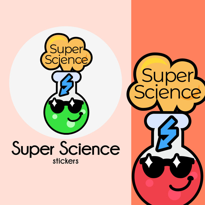 Super Science  |  Merit Stickers