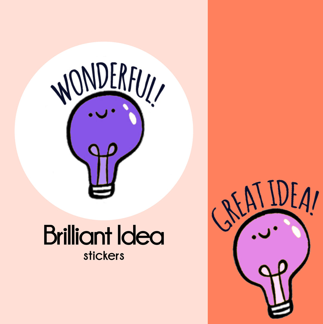 Brilliant Idea  |  Merit Stickers