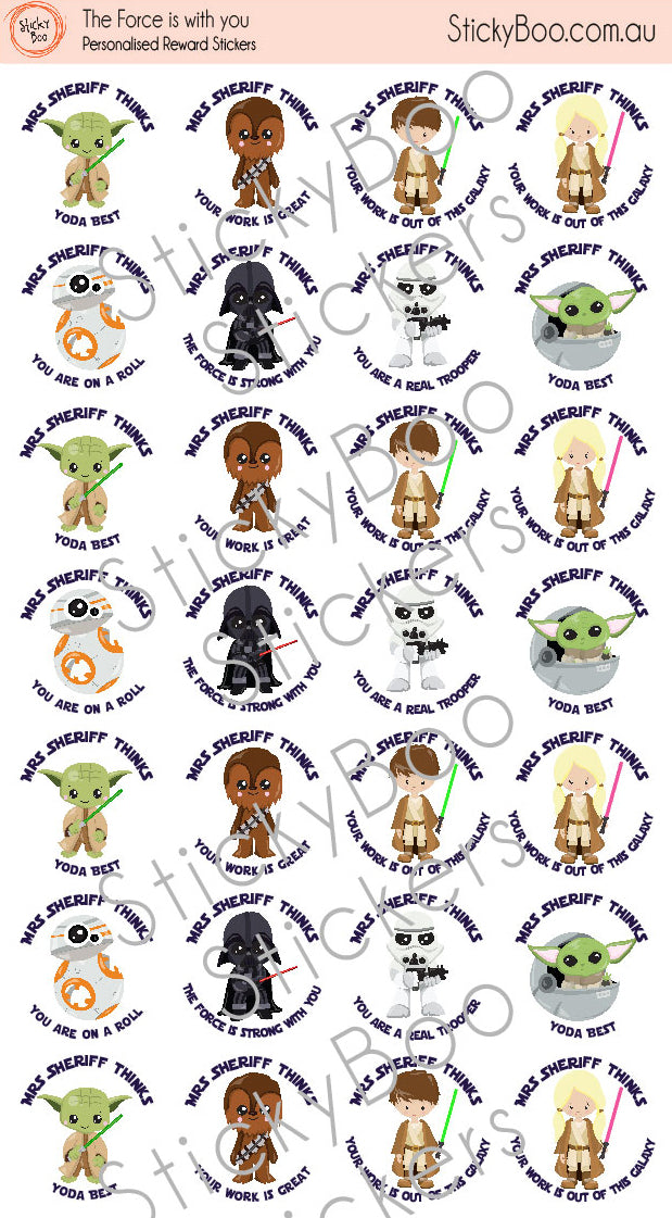 Personalised Teacher Stickers | StickyBoo