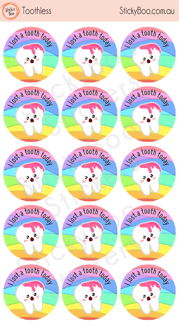 Toothless  |  Merit Stickers