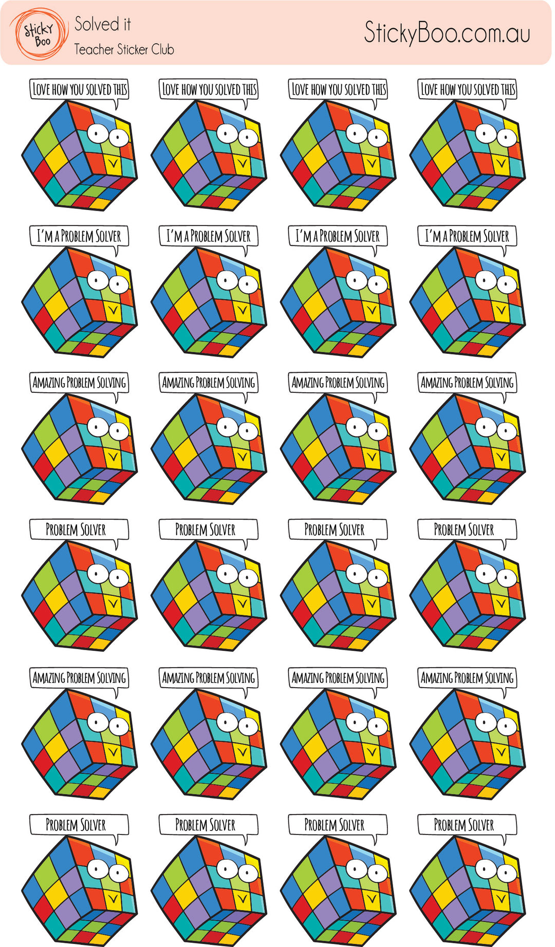 Solved it!  |  Merit Stickers