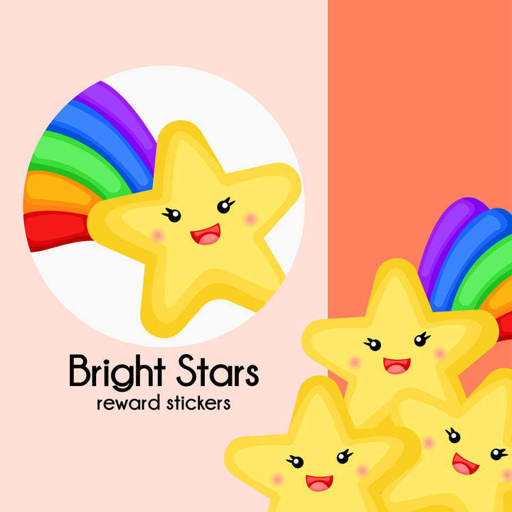 StickyBoo Stickers | Teacher stickers | Merit Stickers | Star Sticker