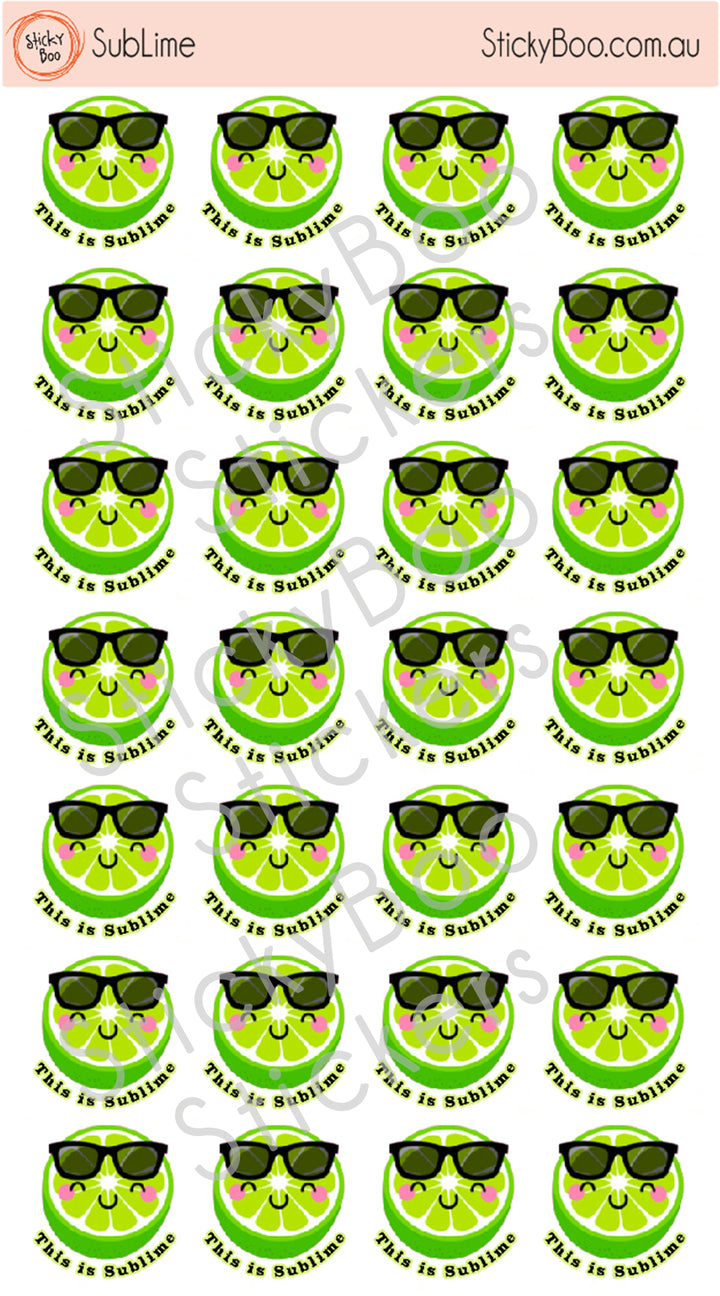 SubLime | Teacher Stickers