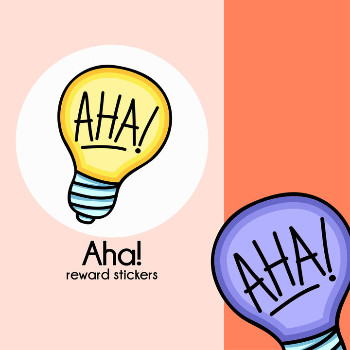 Aha Moments | Teacher Stickers | Personalised Teacher Stickers | StickyBoo