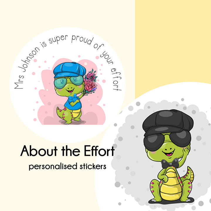 About the Effort  |  Personalised Teacher Merit Stickers
