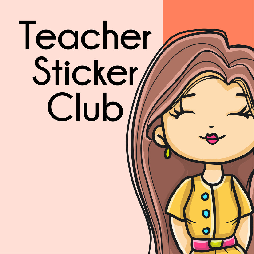 Past Teacher Sticker Club Packs