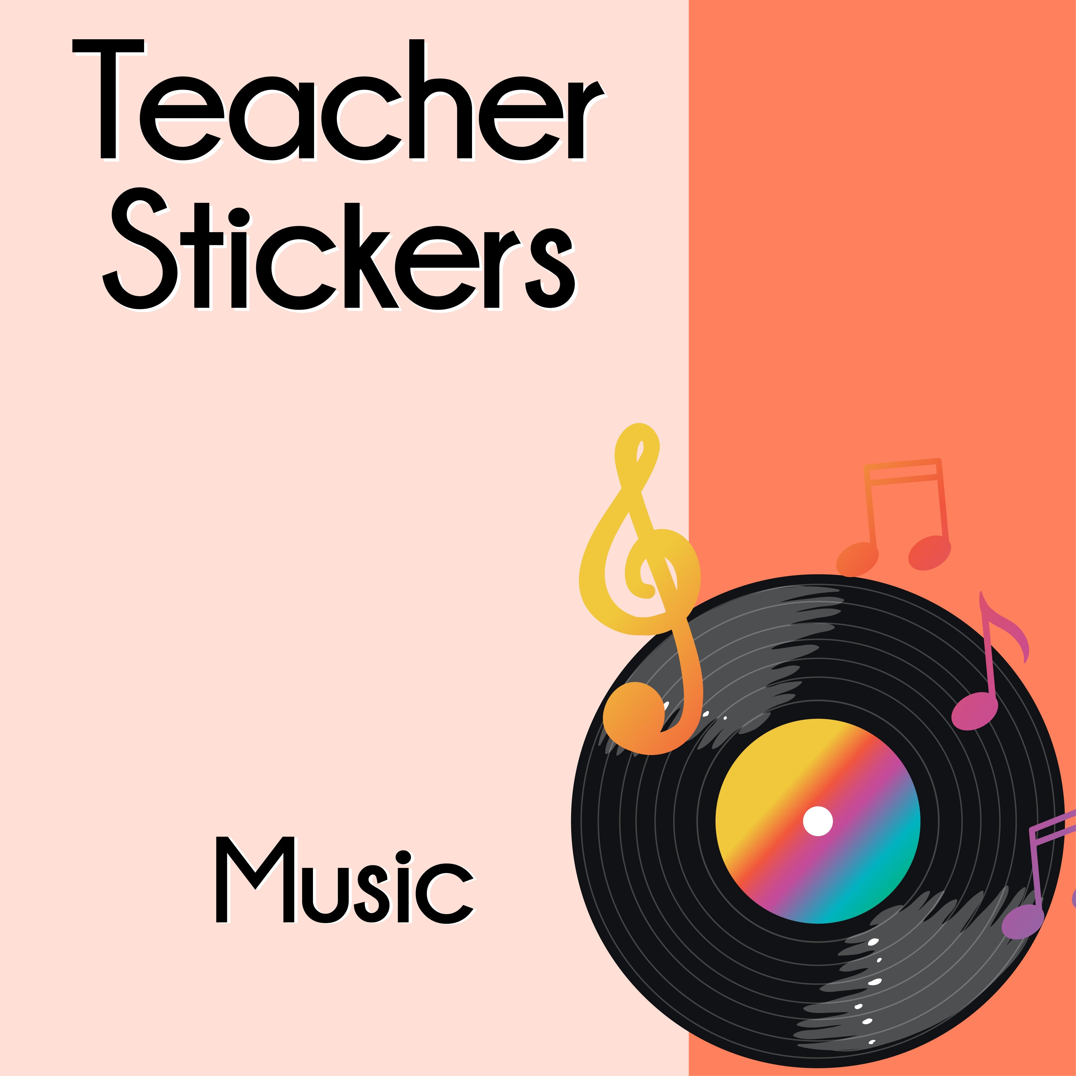 🎵 Music Teacher Stickers – Fun & Motivating Reward Stickers for Young ...