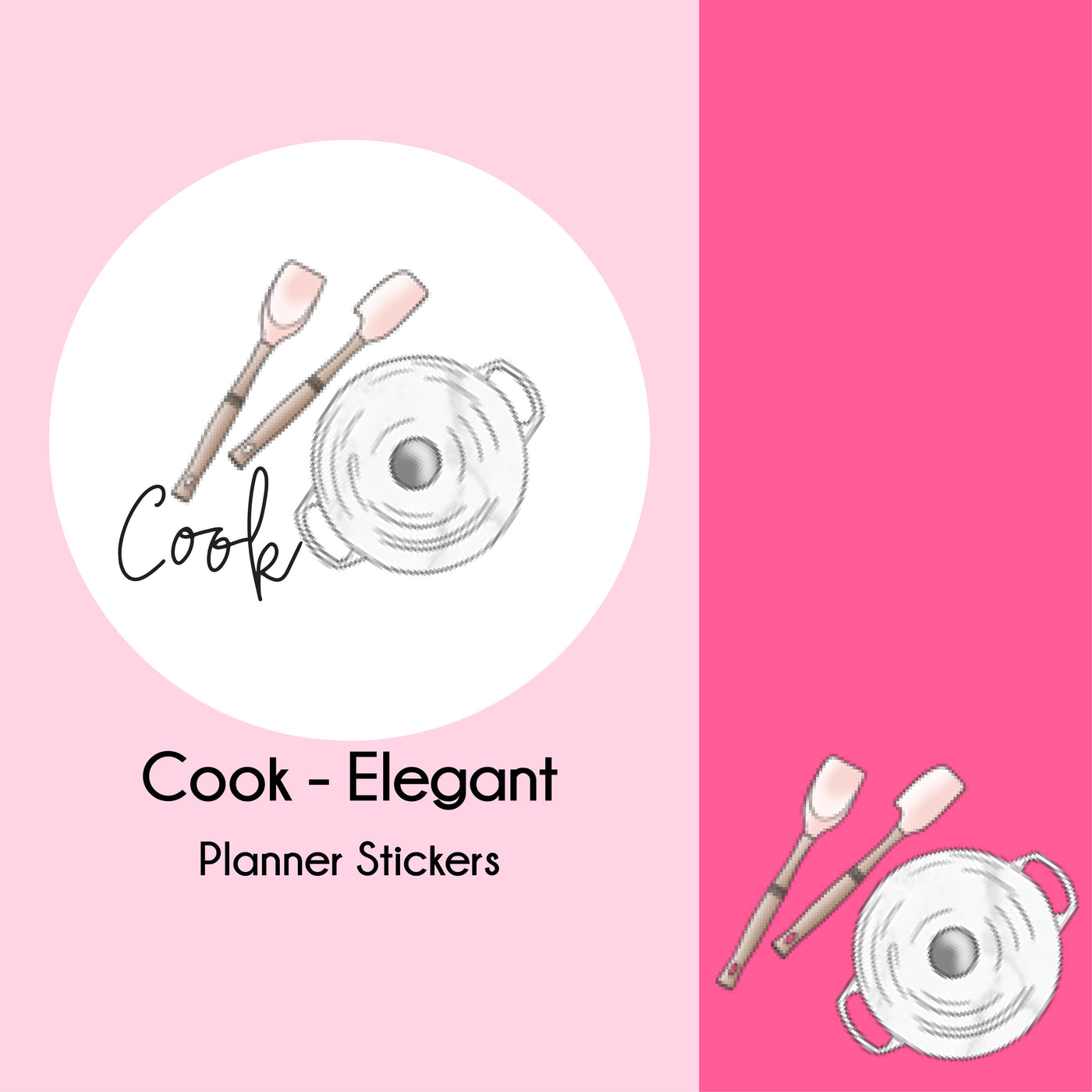 Cook   |   Elegant Series   |   Planner Stickers