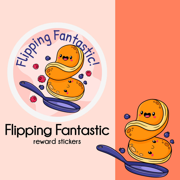 Flipping Fantastic  |  Merit Stickers