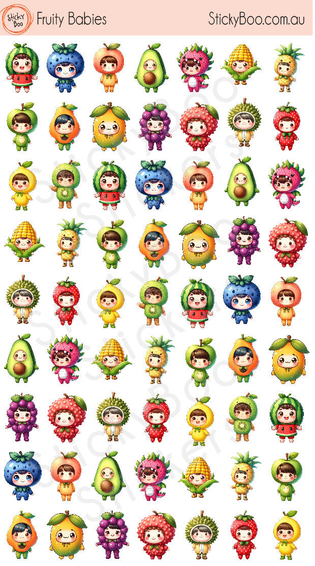 Fruity Friend Sticker Bundle | Classroom Reward & Behaviour Stickers