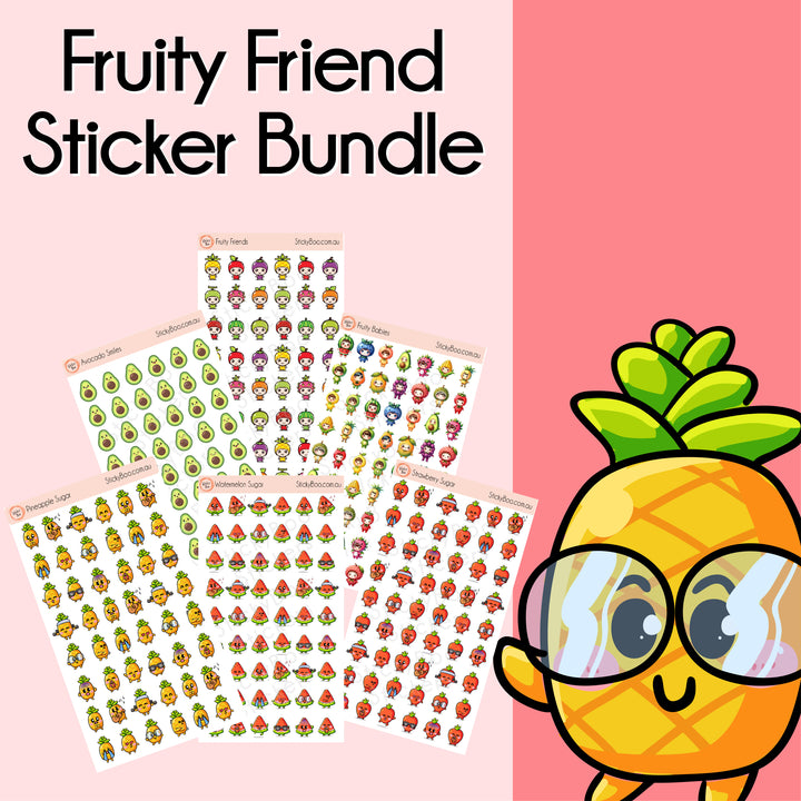 Fruity Friend Sticker Bundle | Classroom Reward & Behaviour Stickers