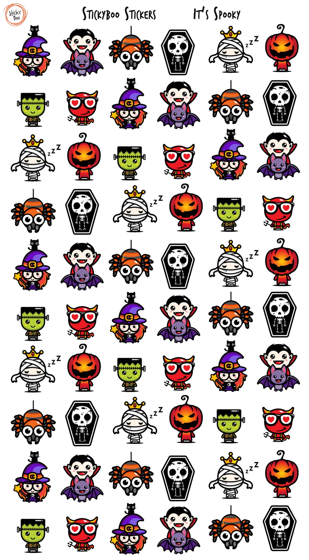 Spooky Teacher Sticker Bundle | Classroom Reward & Behaviour Stickers