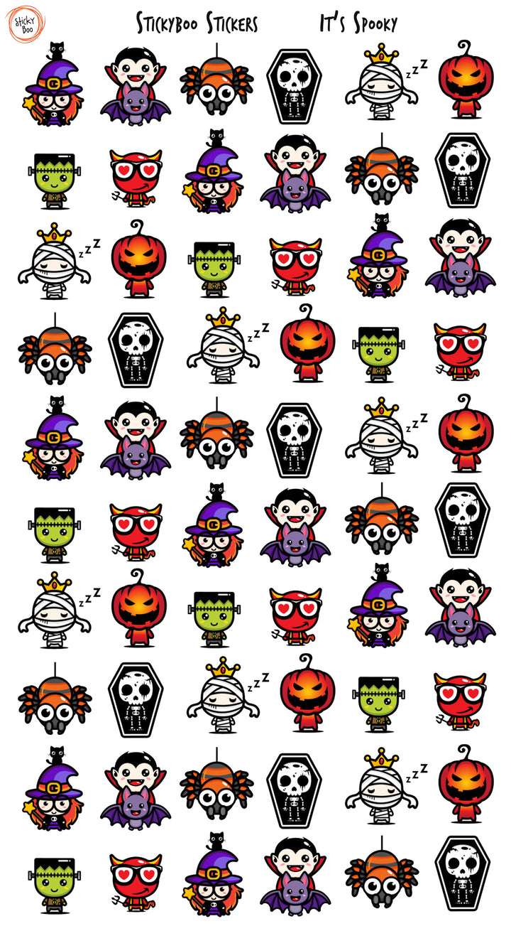 Spooky Teacher Sticker Bundle | Classroom Reward & Behaviour Stickers