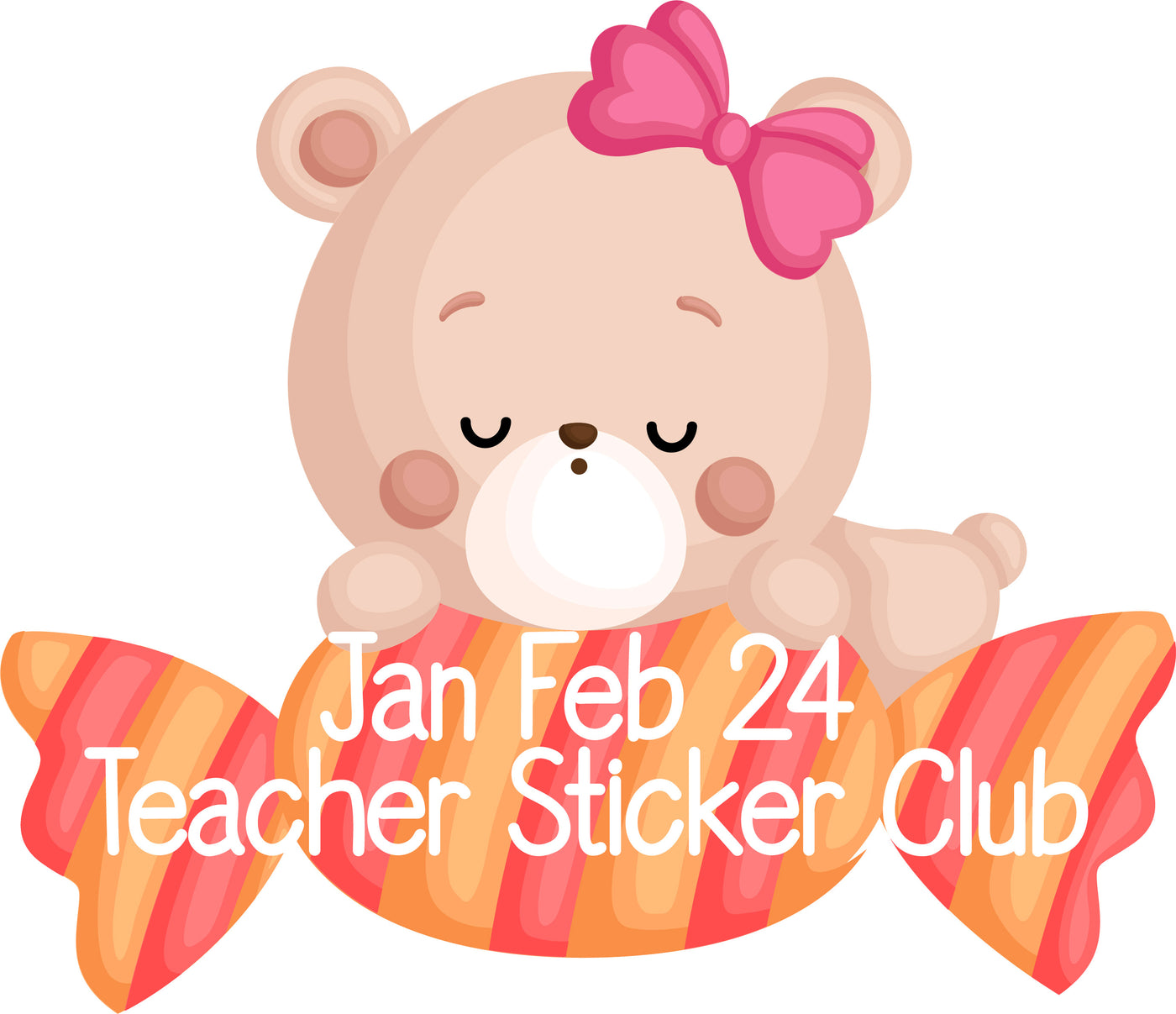 Jan / Feb 2024 Teacher Sticker Pack