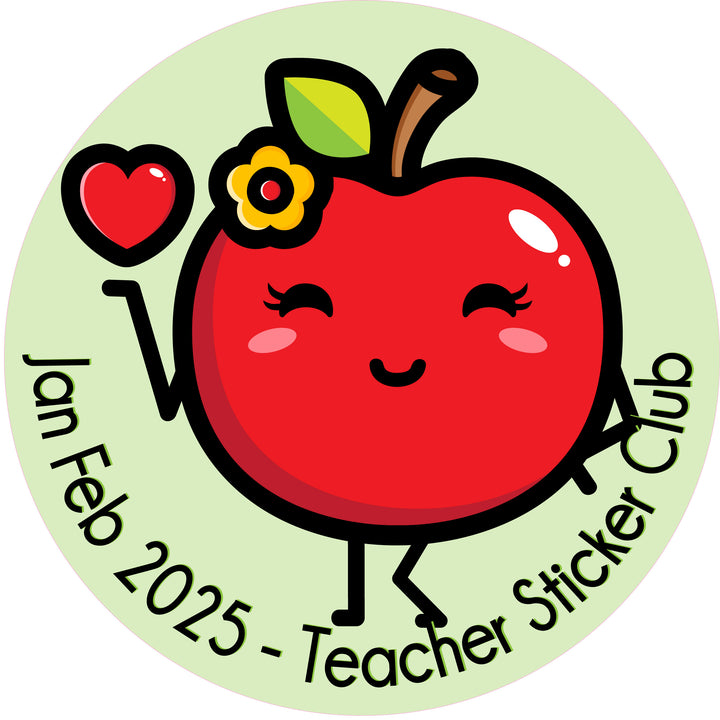 Teacher Sticker Club - Every 2 Months