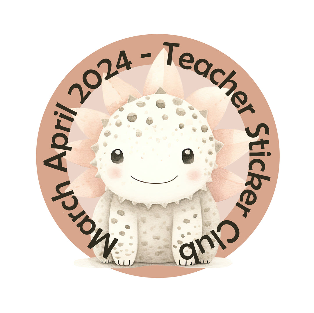 March / April 2024 Teacher Sticker Pack