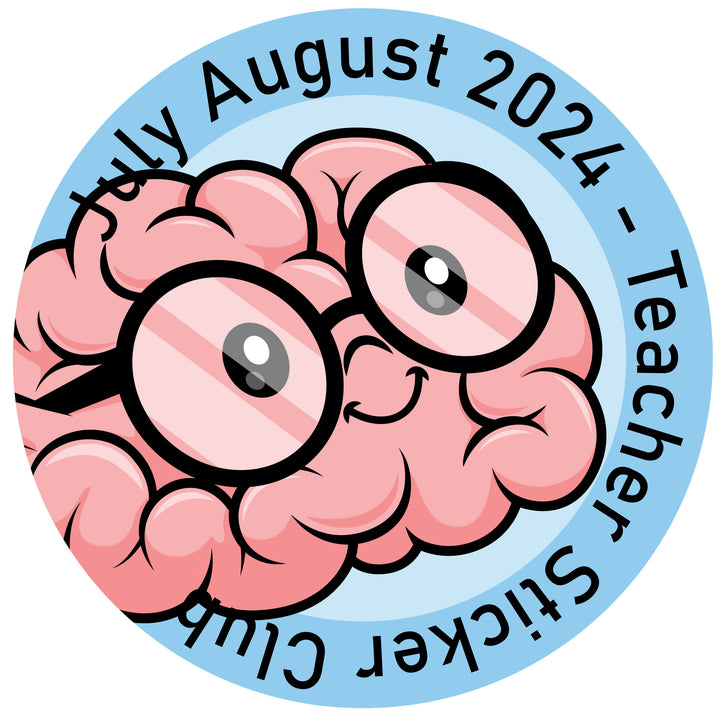 July / August 2024 Teacher Sticker Club Pack