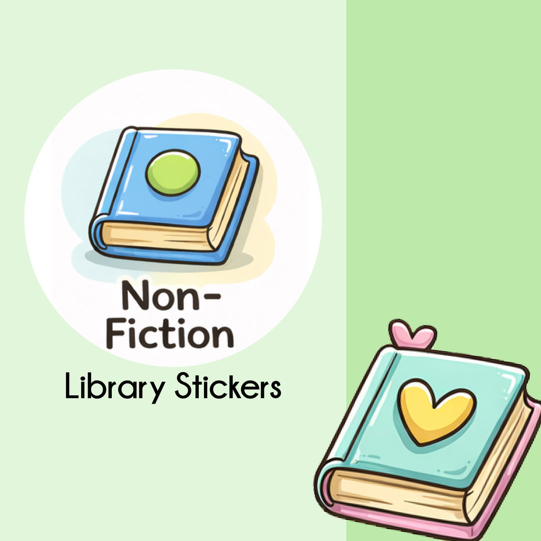 Non Fiction Stickers | Organise Your Library with Style | Teacher ...