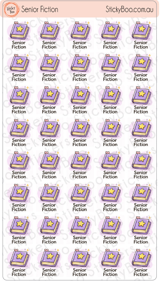 library stickers for books
classroom library stickers
book genre labels
school library stickers Australia