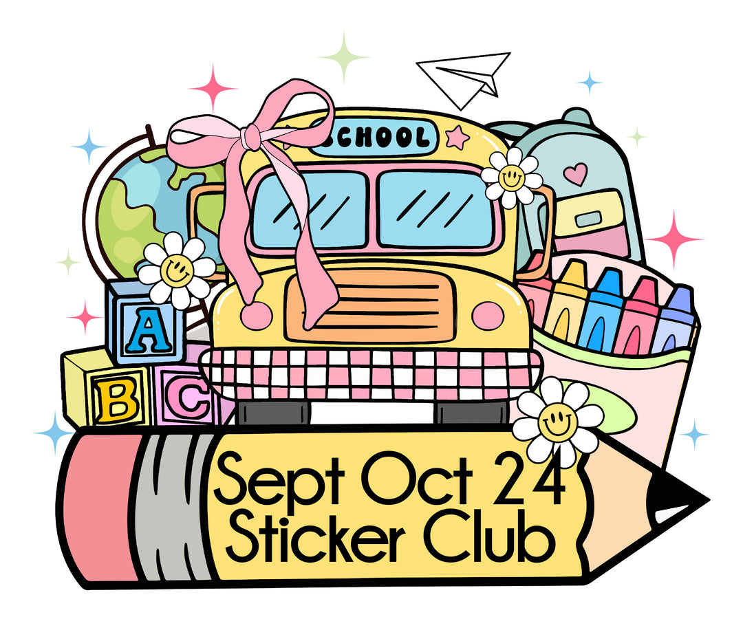 Teacher Sticker Club - Every 2 Months