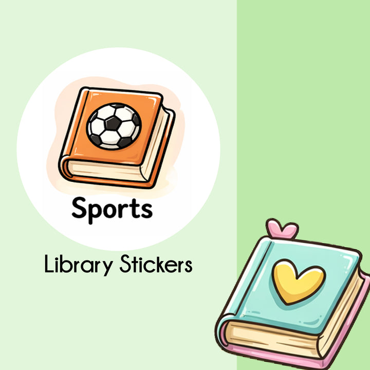Sport Stickers  | Library Sticker Series
