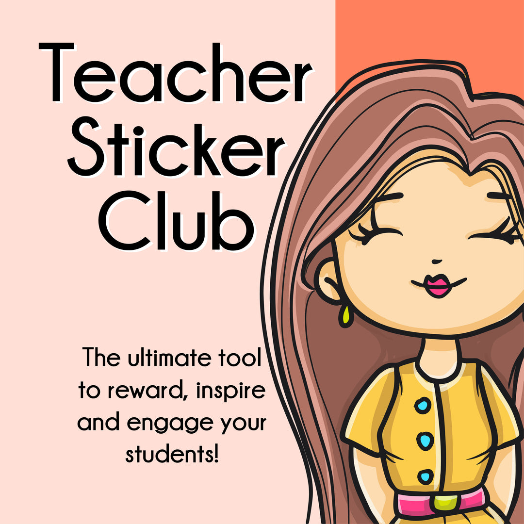 May / June 2024 Teacher Sticker Club Pack