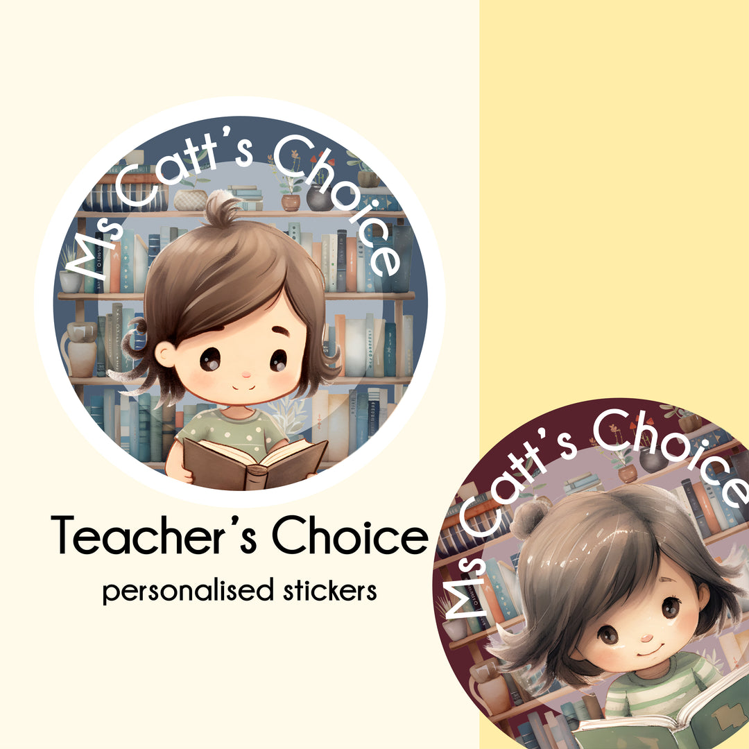 Teacher's Choice   |  Personalised Library Stickers
