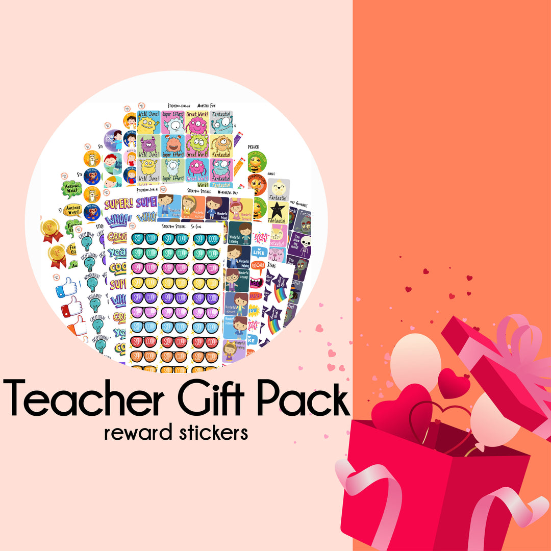 StickyBoo Sticker Gift Pack | Teacher Gift Pack
