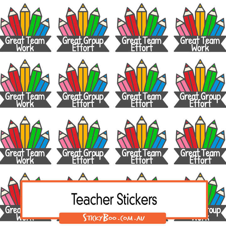 Great Groups  |  Merit Stickers