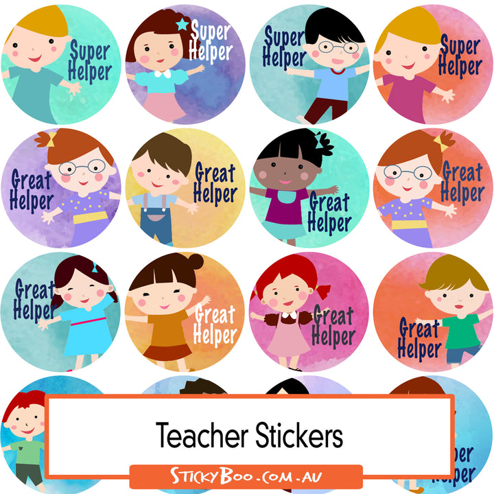 Great Helpers  |  Merit Stickers