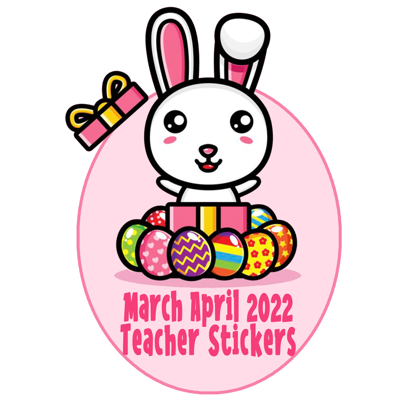 March / April 2022 Teacher Sticker Pack