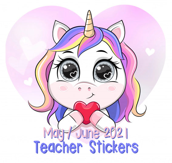 May / June 2021 Teacher Sticker Pack