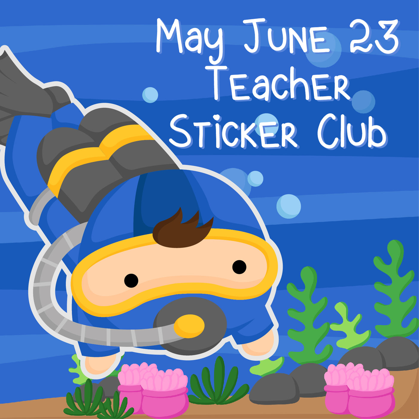 May / June 2023 Teacher Sticker Pack