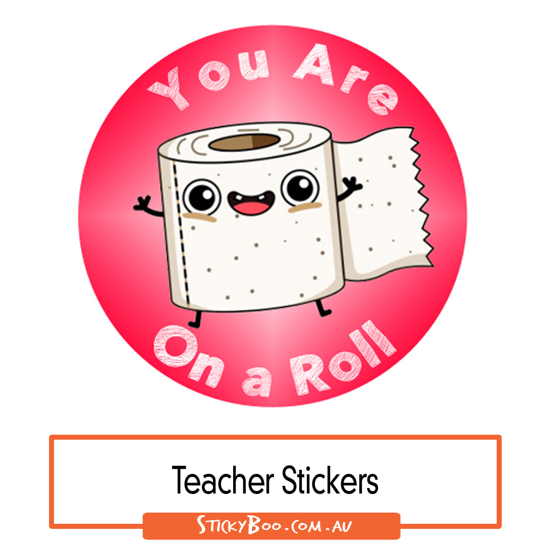 On A Roll  |  Merit Stickers