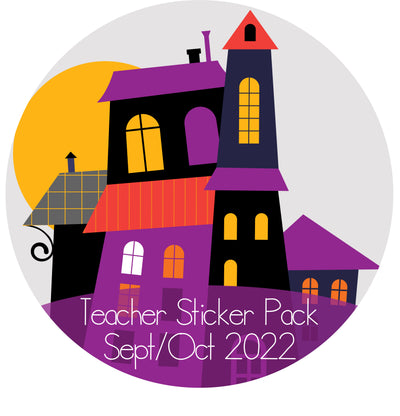 Sept / October 2022 Teacher Sticker Pack
