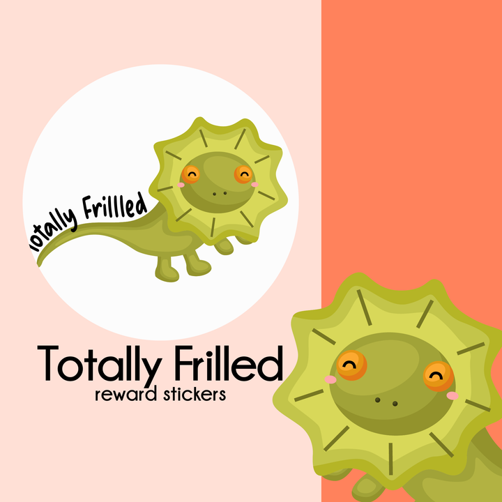 Totally Frilled  |  Merit Stickers